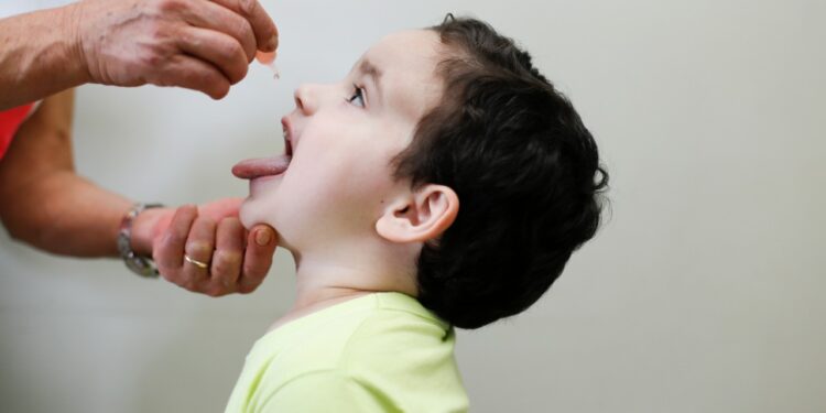 Campanha de Vacinação contra a Polio inicia hoje (27) em Jaraguá