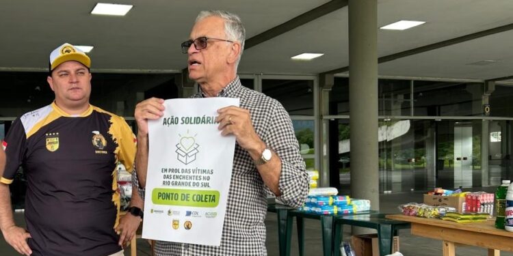 Jaraguá do Sul lança ação solidária para ajudar vítimas das chuvas no RS