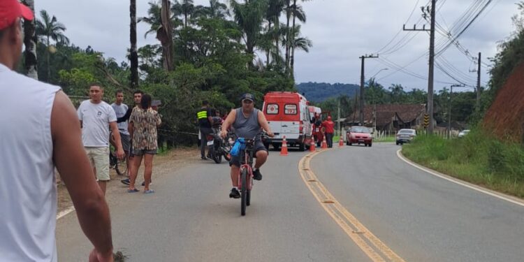 Motociclista morre em acidente em Jaraguá do Sul
