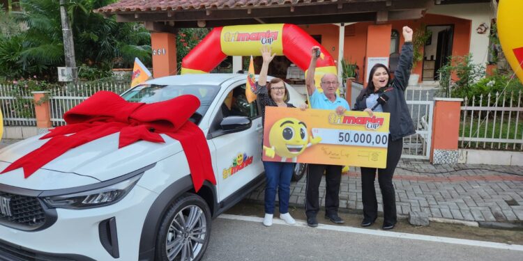 Morador de Massaranduba ganha um carro e R$ 50 mil na Trimania