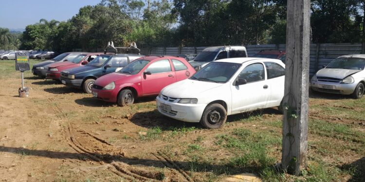 Detran fará leilão de veículos de Jaraguá do Sul no dia 3 de junho