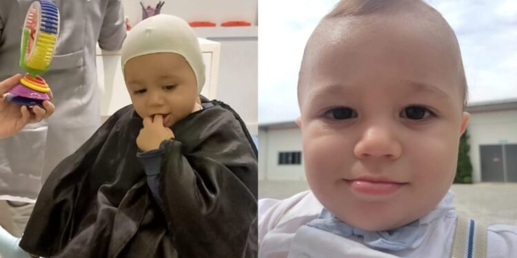 Família de Jaraguá do Sul busca ajuda para tratamento de bebê com plagiocefalia
