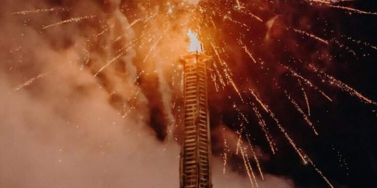 Centenária festa junina está confirmada com fogueira gigante em São João do Itaperiú