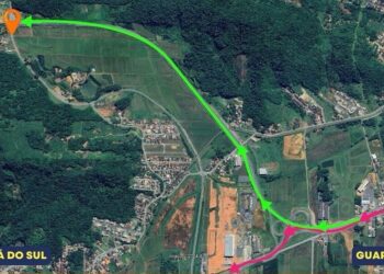 Trecho duplicado da BR-280 será liberado hoje em Guaramirim