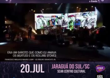 Show inédito! Sucesso dos anos 60, Os Incríveis e Wanderley Cardoso se apresentam em Jaraguá do Sul