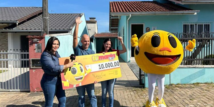 Jaraguaense fatura R$ 10 mil na Trimania