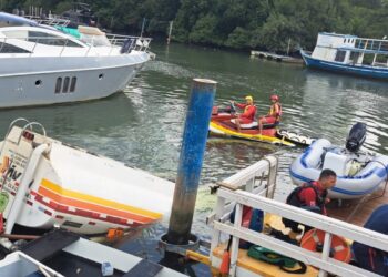 Motorista morre afogado após caminhão cair no rio em Balneário Camboriú
