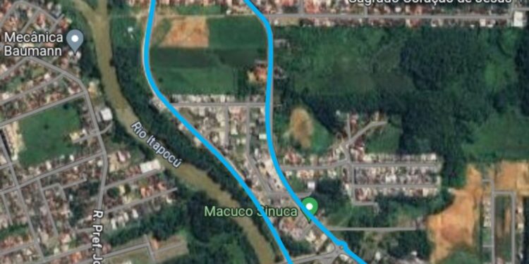 Inicia na segunda-feira (24) implantação do binário no trecho II da Rua 13 de Maio, em Jaraguá do Sul