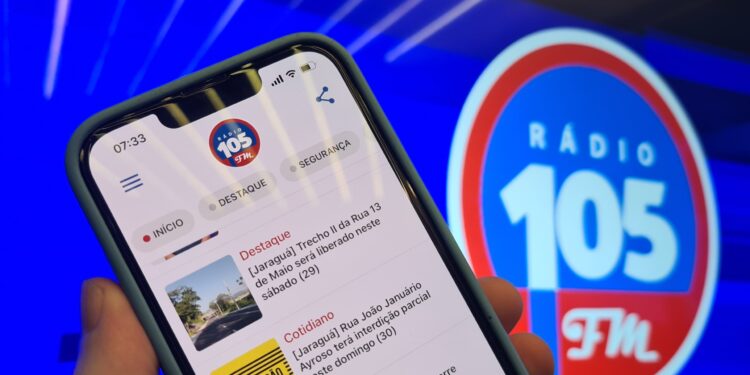 Aplicativo da Rádio 105 FM é atualizado e já pode ser baixado
