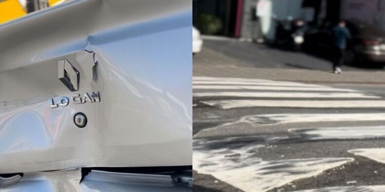 Mulheres são atendidas após acidente entre dois carros no Centro de Jaraguá do Sul