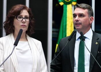 Ministro do STF mantém multa contra Flávio Bolsonaro e Zambelli por vídeo sobre Lula
