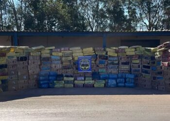 Motorista de Corupá é preso em Mato Grosso do Sul transportando drogas