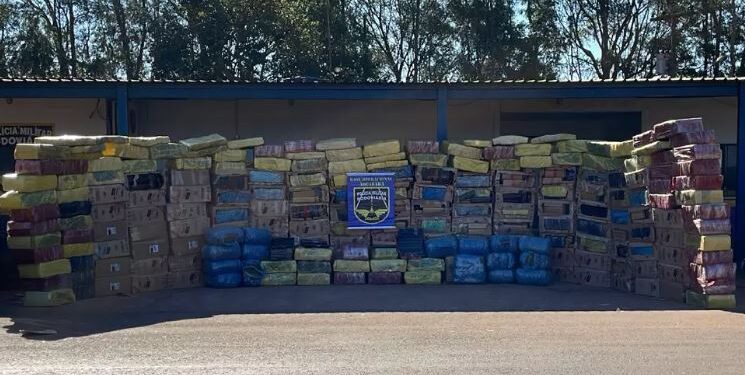 Motorista de Corupá é preso em Mato Grosso do Sul transportando drogas