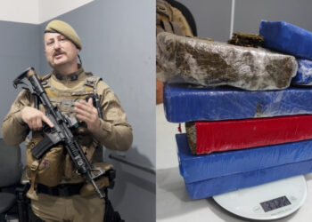 [Vídeo] Traficante é preso com mais de 3 kg de maconha em Jaraguá do Sul