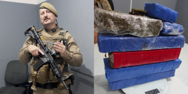 [Vídeo] Traficante é preso com mais de 3 kg de maconha em Jaraguá do Sul