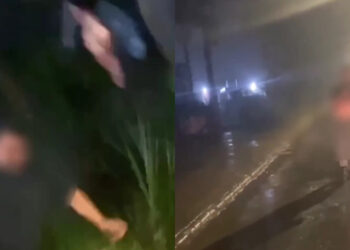 [Vídeo] Homem morre baleado após partir pra cima da polícia em Joinville