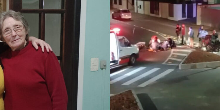 Idosa que foi atropelada por ônibus morre no hospital em Jaraguá do Sul