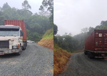 Motorista de caminhão roubado em Guaramirim é encontrado em Joinville