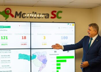Lunelli lança plataforma que acompanha em tempo real o andamento das obras em SC