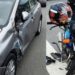 Adolescente de 16 anos causa acidente e motociclista fica ferida em Jaraguá do Sul