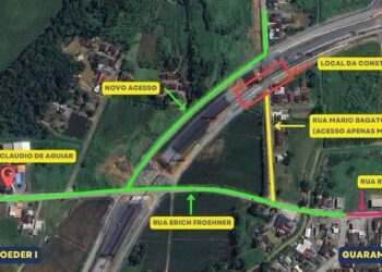 DNIT fecha definitivamente rua do bairro Schroeder I, em Schroeder