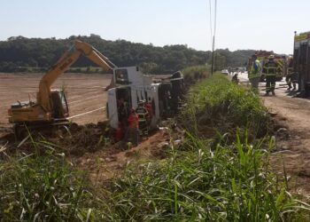 [Vídeo] Grave acidente é registrado na SC-108, em Guaramirim