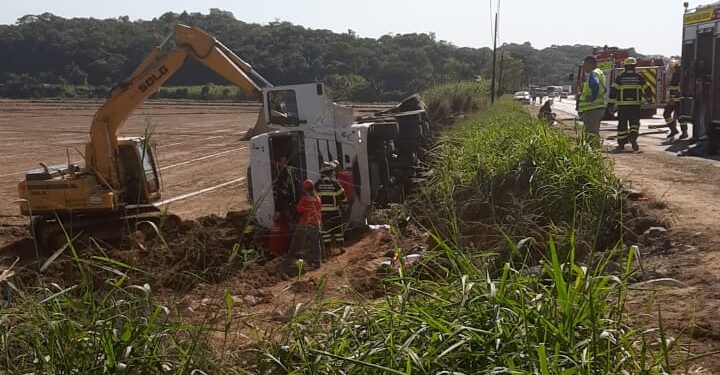 [Vídeo] Grave acidente é registrado na SC-108, em Guaramirim
