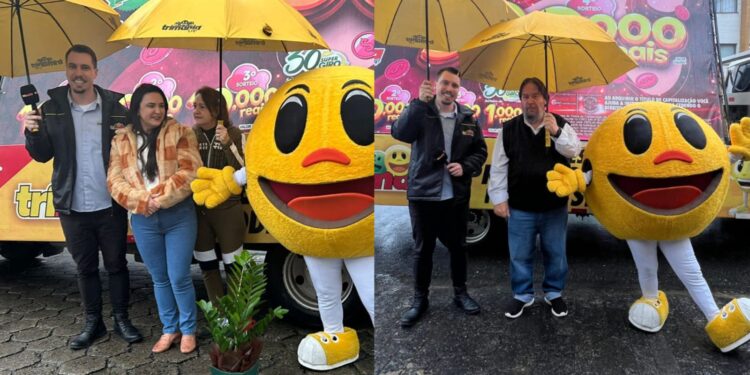 Moradores de Jaraguá do Sul e Guaramirim recebem prêmio da Trimania