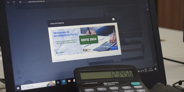 Prazo para adesão ao Refis 2024 termina amanhã em Guaramirim