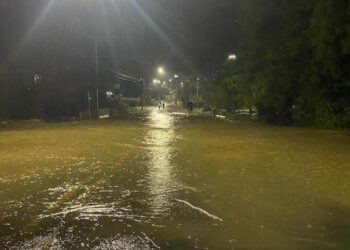Rio do Sul, no Alto Vale do Itajaí, enfrenta terceira enchente do ano