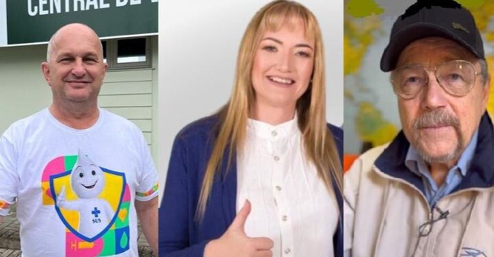 Corupá tem três candidatos a prefeito