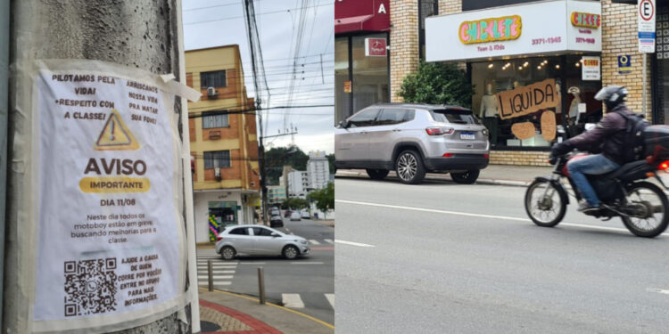 Motoboys de Jaraguá do Sul marcam boicote contra Ifood para domingo (11)