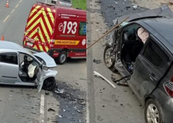 Duas idosas morrem em acidente entre carros em Pomerode