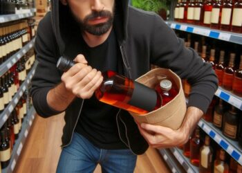 Homem furta duas garrafas de whisky, é preso em Guaramirim e diz que “amanhã estará na rua, a justiça não funciona”