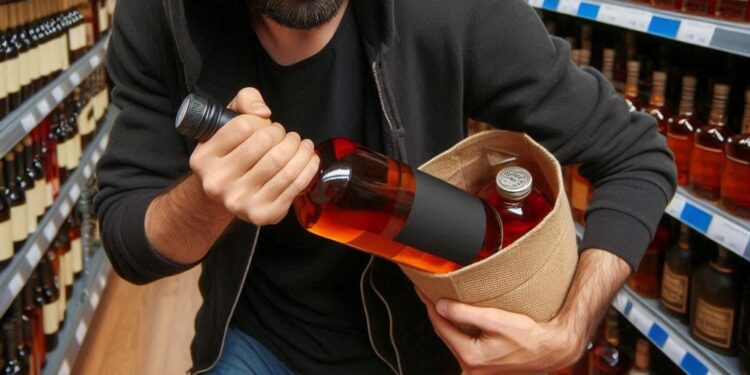 Homem furta duas garrafas de whisky, é preso em Guaramirim e diz que “amanhã estará na rua, a justiça não funciona”