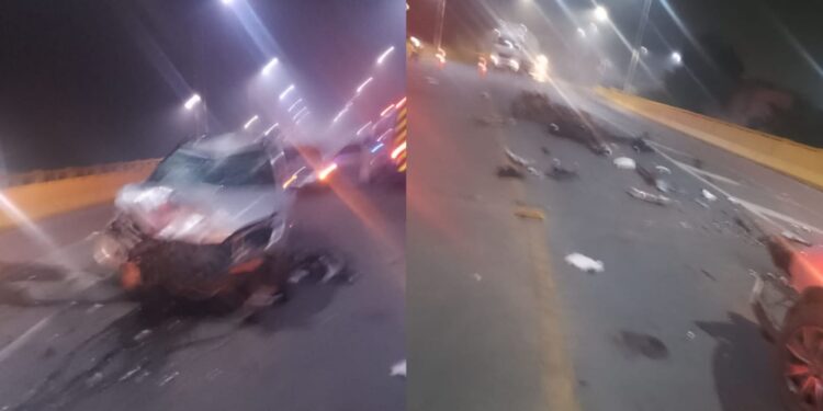 Motociclista tem suspeita de fraturas após acidente em Jaraguá do Sul