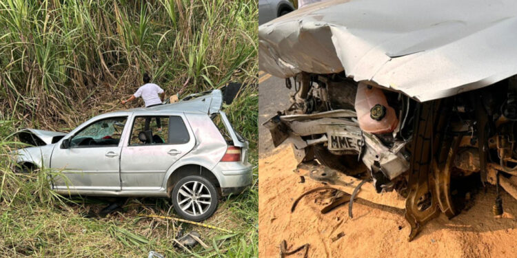 [Fotos e vídeo] Gravíssimo acidente é registrado na BR-280, em Jaraguá do Sul