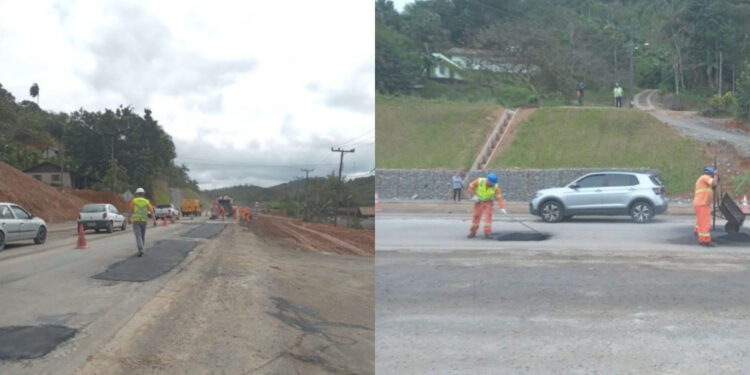 Operação tapa-buraco deve ser realizada na SC-108
