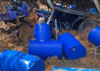 Empresas e motorista são denunciados por vazamento de ácido na Serra Dona Francisca, em Joinville