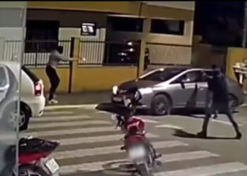 [Vídeo] Três homens são assassinados a tiros em Itapema