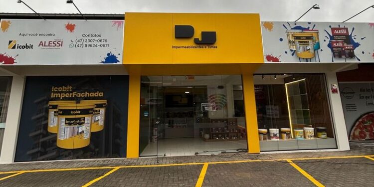 DJ Impermeabilizante passa a oferecer tintas imobiliárias, industriais e revestimentos