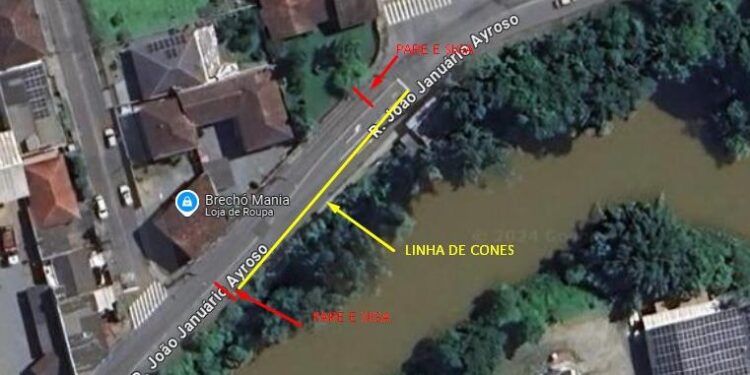 [Jaraguá] Trecho da Rua João Januário Ayroso terá interdição parcial nesta quinta (05)