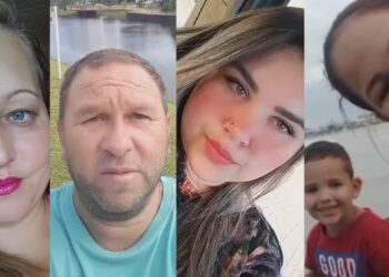 Cinco pessoas da mesma família morrem em acidente na BR-280, em Porto União