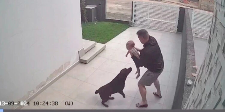 Bebê afogado é salvo por policial militar de folga em Jaraguá do Sul