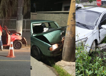 Celesc troca, anualmente, 350 postes atingidos por veículos na região de Jaraguá do Sul