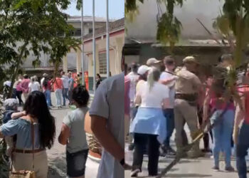 [Vídeo] Fiscais de partidos brigam durante eleição em São João do Itaperiú