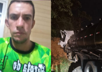 Identificado motorista que morreu após caminhão bater contra barranco na Serra Dona Francisca, em Joinville