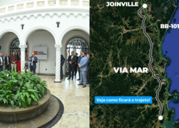 [Vídeo] Governo de Santa Catarina dá início a estudos para projeto de construção de via paralela à BR-101 no Litoral