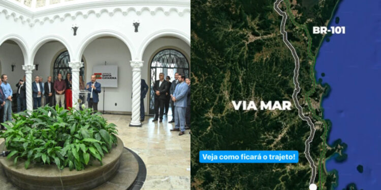 [Vídeo] Governo de Santa Catarina dá início a estudos para projeto de construção de via paralela à BR-101 no Litoral