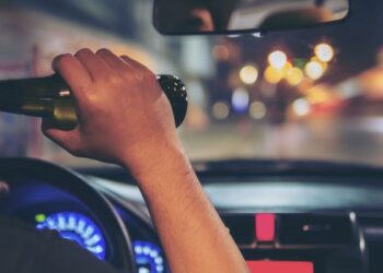 Condutor embriagado foge após causar acidente com ciclista em Jaraguá do Sul